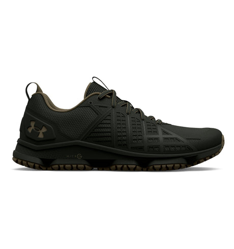 Under Armour Mens Micro G Strikefast Tactical Shoes - Slip-Resistant High-Traction Rubber Lug Outsole
