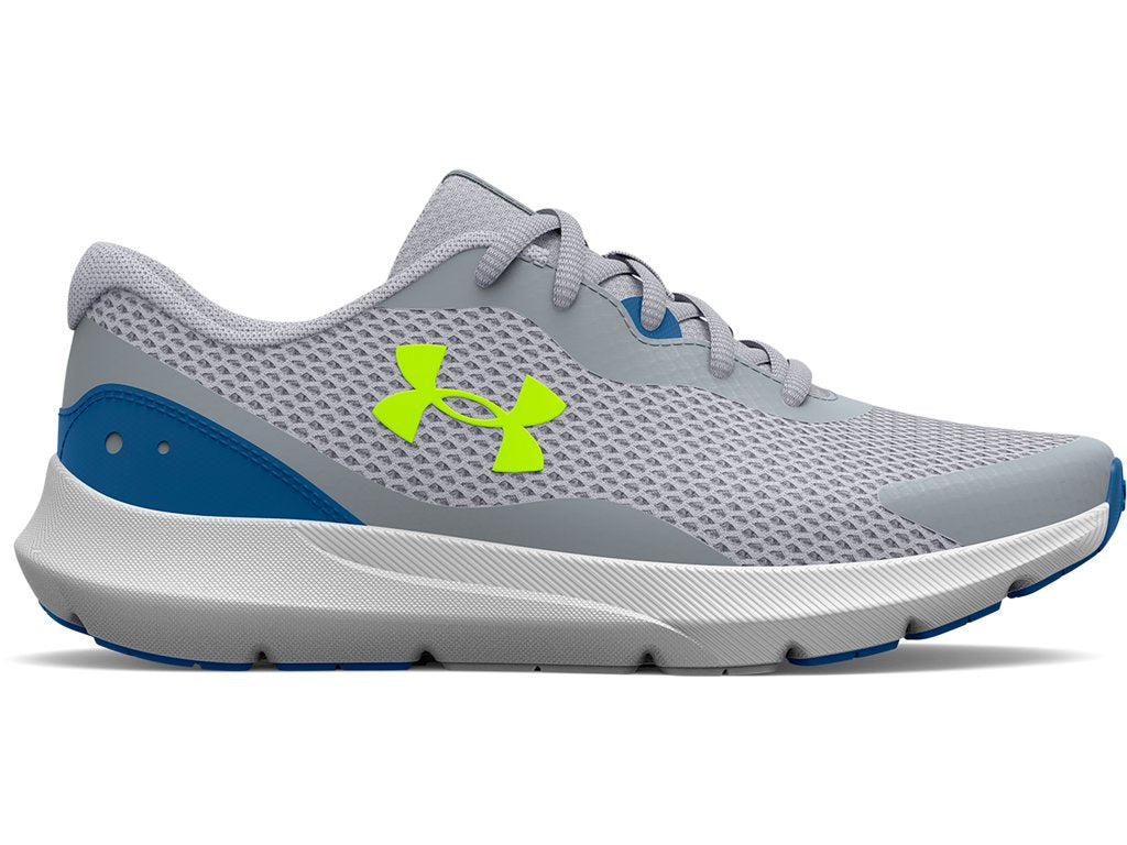 Under Armour Boys Grade School UA Surge 3 Running Shoes - Lightweight and Breathable
