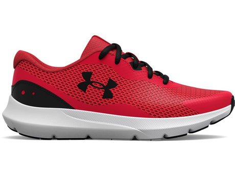 Under Armour Boys Grade School UA Surge 3 Running Shoes - Lightweight and Breathable