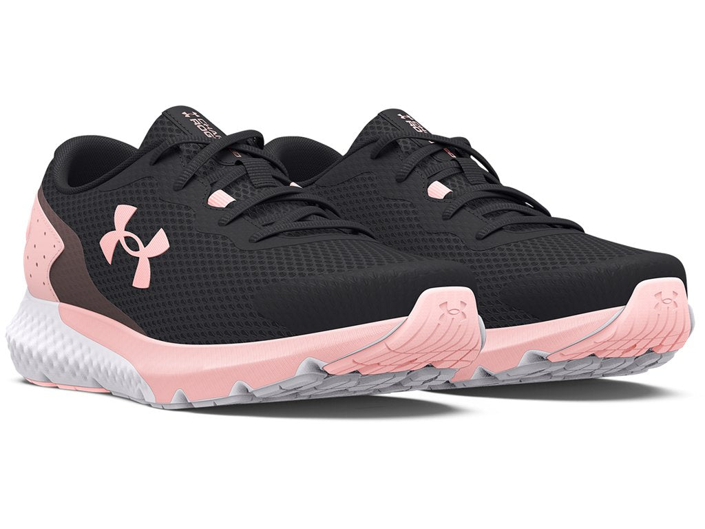 Under Armour Girls Grade School UA Charged Rogue 3 Running Shoes - Dual Density Charged Cushioning