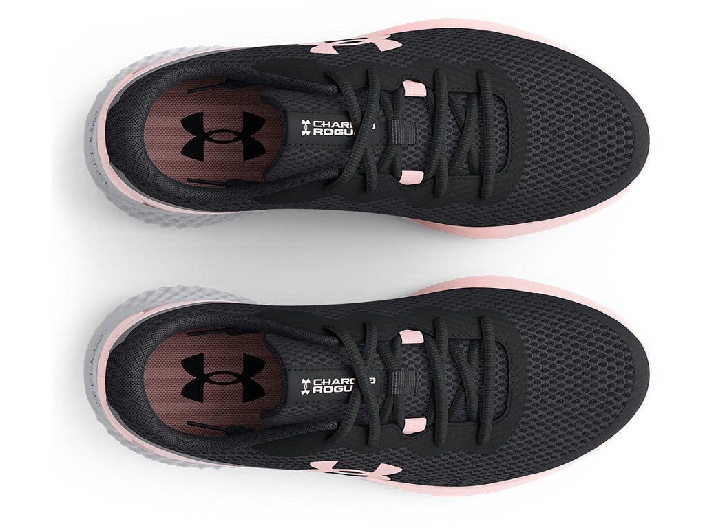 Under Armour Girls Grade School UA Charged Rogue 3 Running Shoes - Dual Density Charged Cushioning