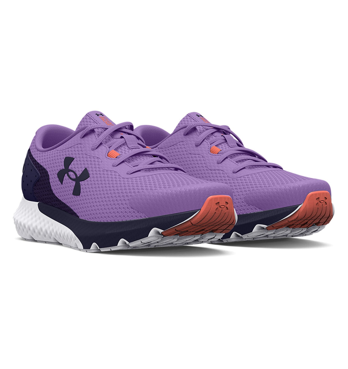 Under Armour Girls Grade School UA Charged Rogue 3 Running Shoes - Dual Density Charged Cushioning