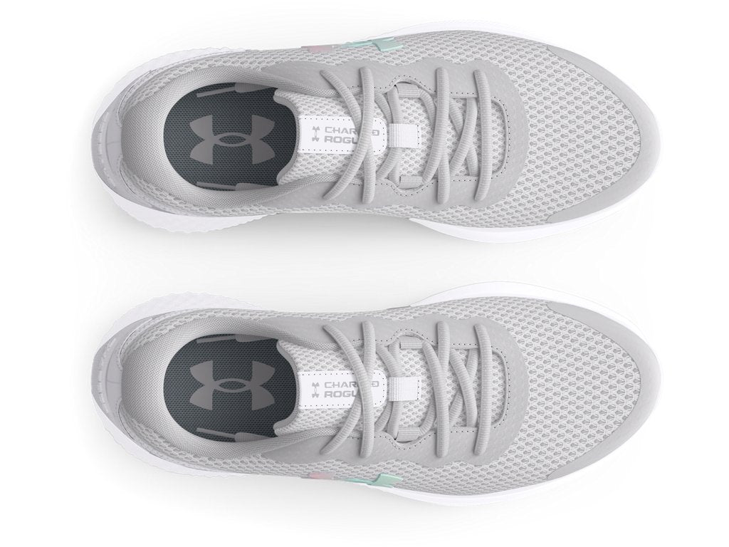 Under Armour Girls Pre-School Rogue 3 AL Running Shoes - Lightweight and Breathable