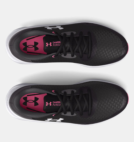 Under Armour Girls Grade School UA Charged Pursuit 3 Running Shoes - Charged Cushioning