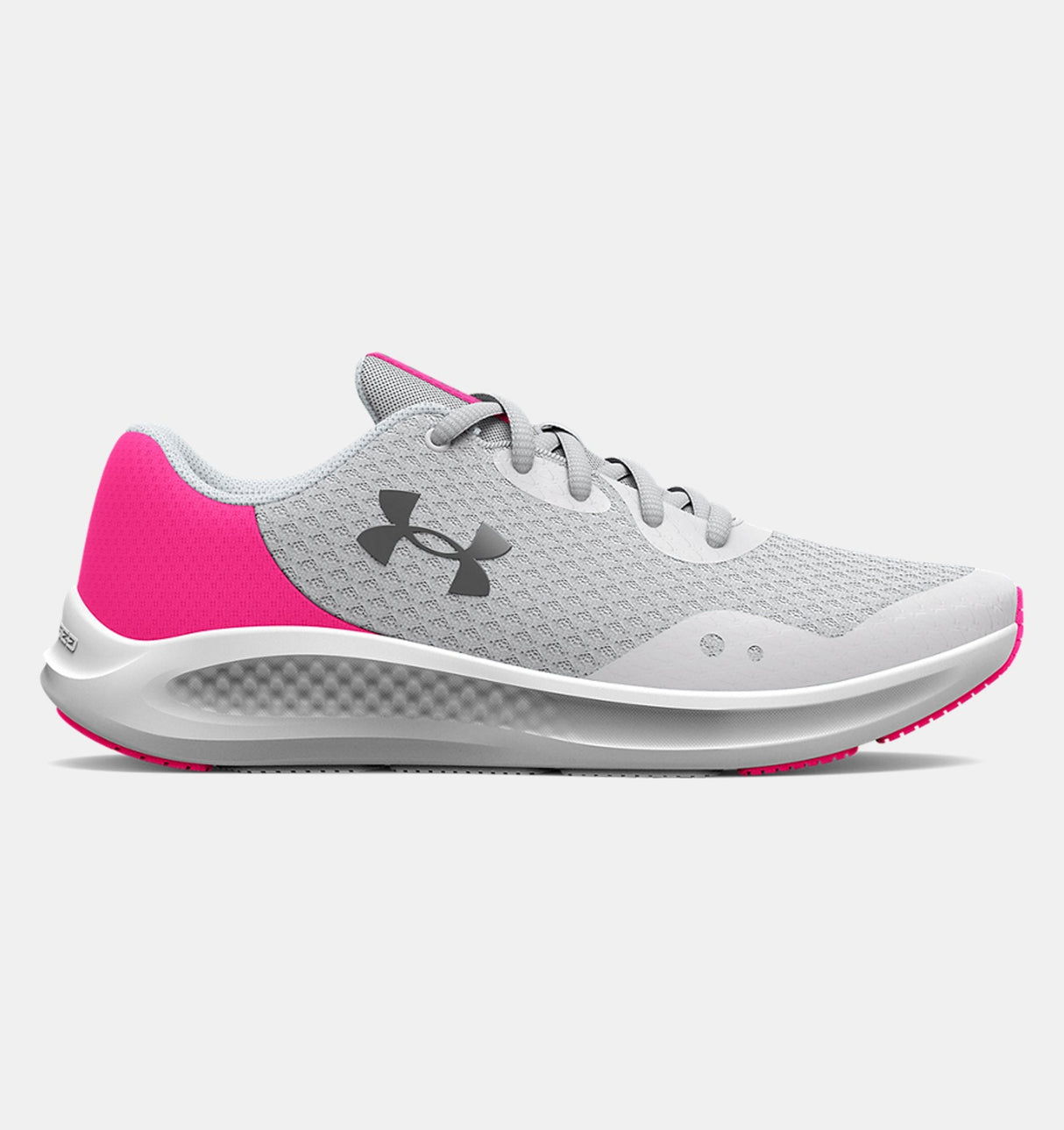 Under Armour Girls Grade School UA Charged Pursuit 3 Running Shoes - Charged Cushioning