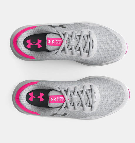 Under Armour Girls Grade School UA Charged Pursuit 3 Running Shoes - Charged Cushioning