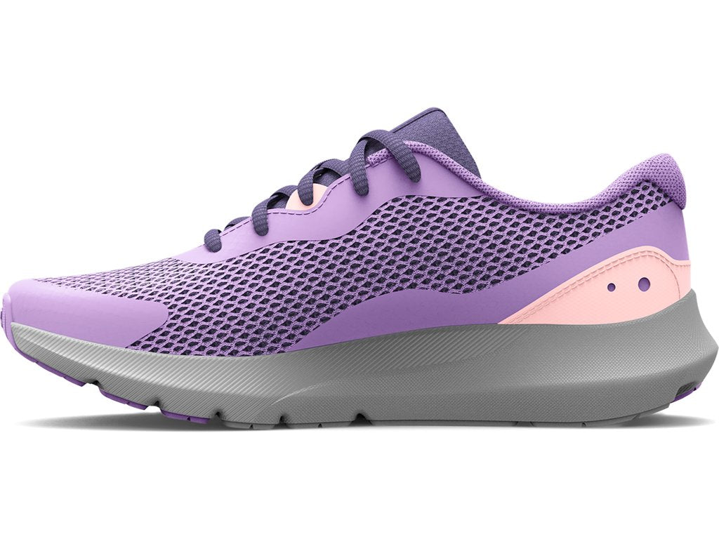 Under Armour Girls Grade School Surge 3 Running Shoes - Lightweight and Breathable