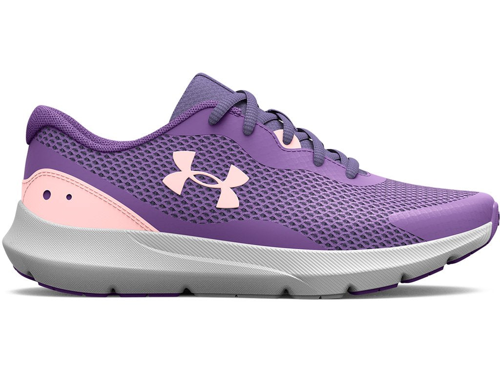 Under Armour Girls Grade School Surge 3 Running Shoes - Lightweight and Breathable