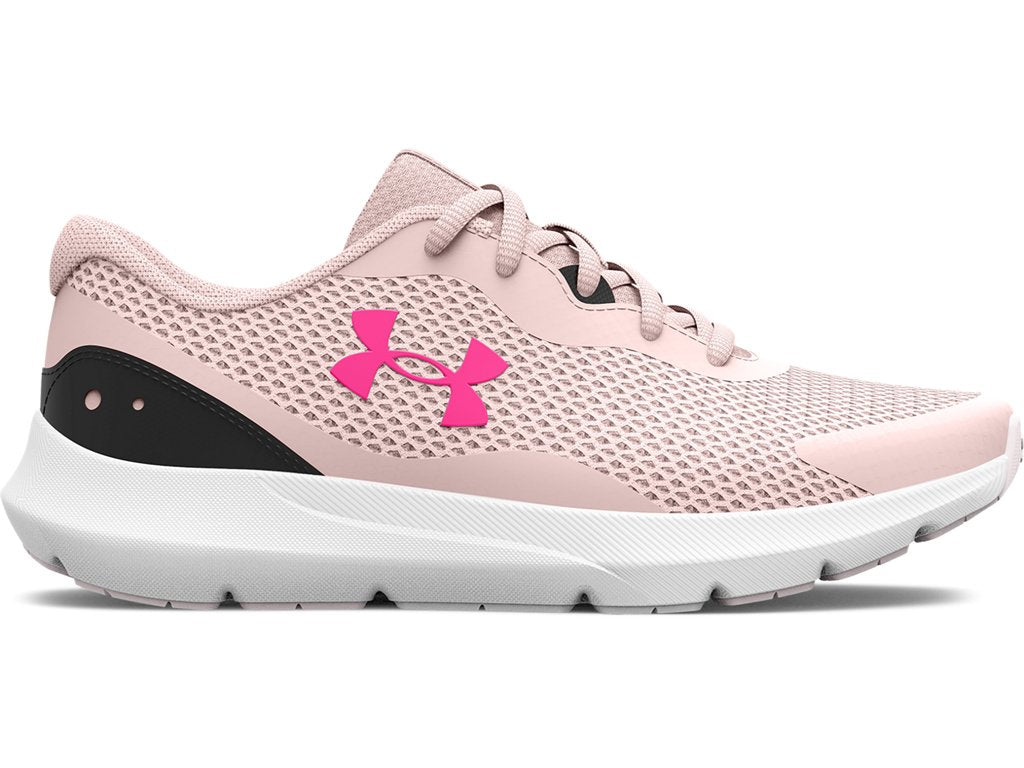 Under Armour Girls Grade School Surge 3 Running Shoes - Lightweight and Breathable