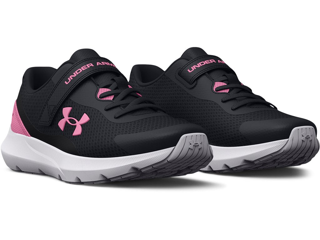 Under Armour Girls Pre-School UA Surge 3 AC Running Shoes - Enhanced Ankle Comfort