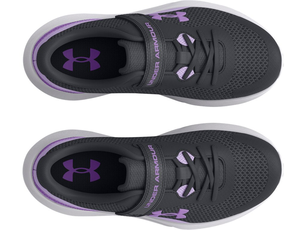 Under Armour Girls Pre-School UA Surge 3 AC Running Shoes - Enhanced Ankle Comfort