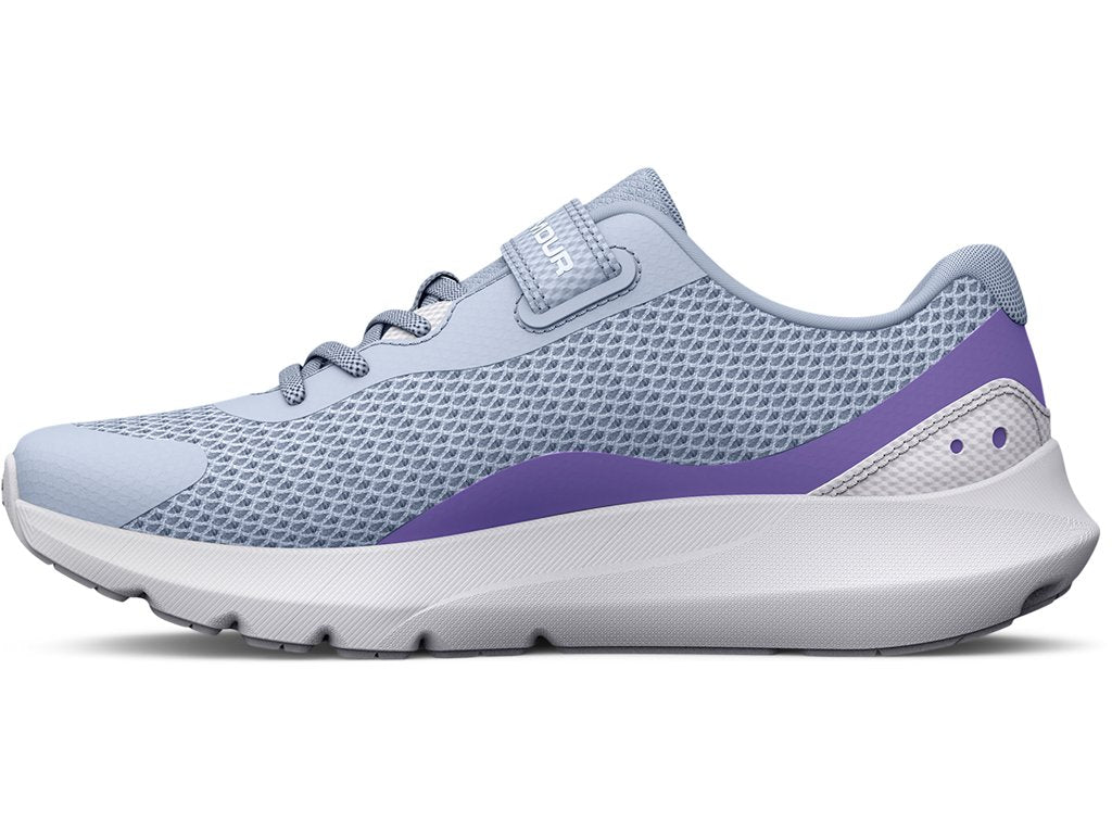 Under Armour Girls Pre-School UA Surge 3 AC Running Shoes - Enhanced Ankle Comfort