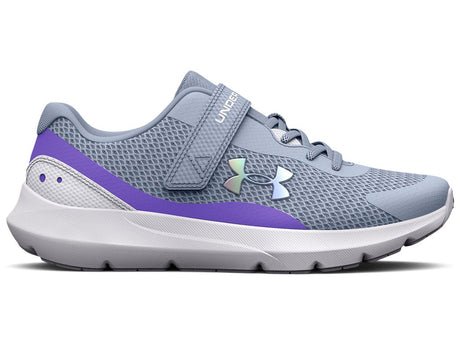 Under Armour Girls Pre-School UA Surge 3 AC Running Shoes - Enhanced Ankle Comfort
