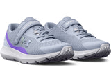 Under Armour Girls Pre-School UA Surge 3 AC Running Shoes - Enhanced Ankle Comfort