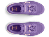 Under Armour Girls Pre-School UA Surge 3 AC Running Shoes - Enhanced Ankle Comfort