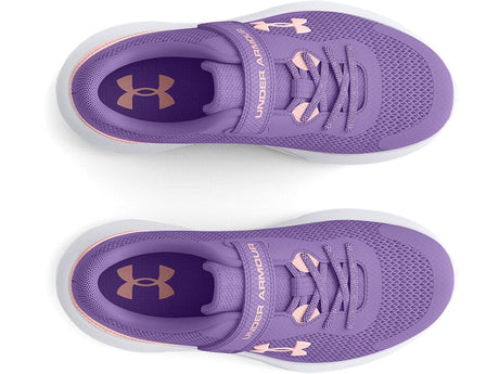 Under Armour Girls Pre-School UA Surge 3 AC Running Shoes - Enhanced Ankle Comfort