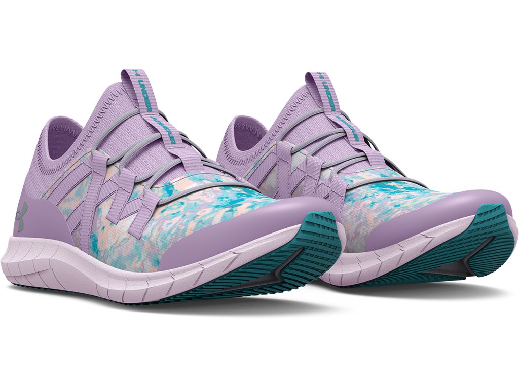 Under Armour Girls Pre-School UA Infinity 3 Sky Running Shoes - Lightweight Breathability