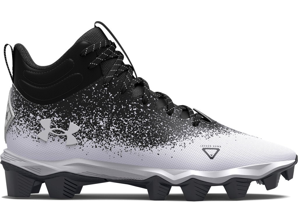 Under Armour Boys Spotlight Franchise RM 2.0 Jr. Football Cleats - Enhanced Durability and Comfort