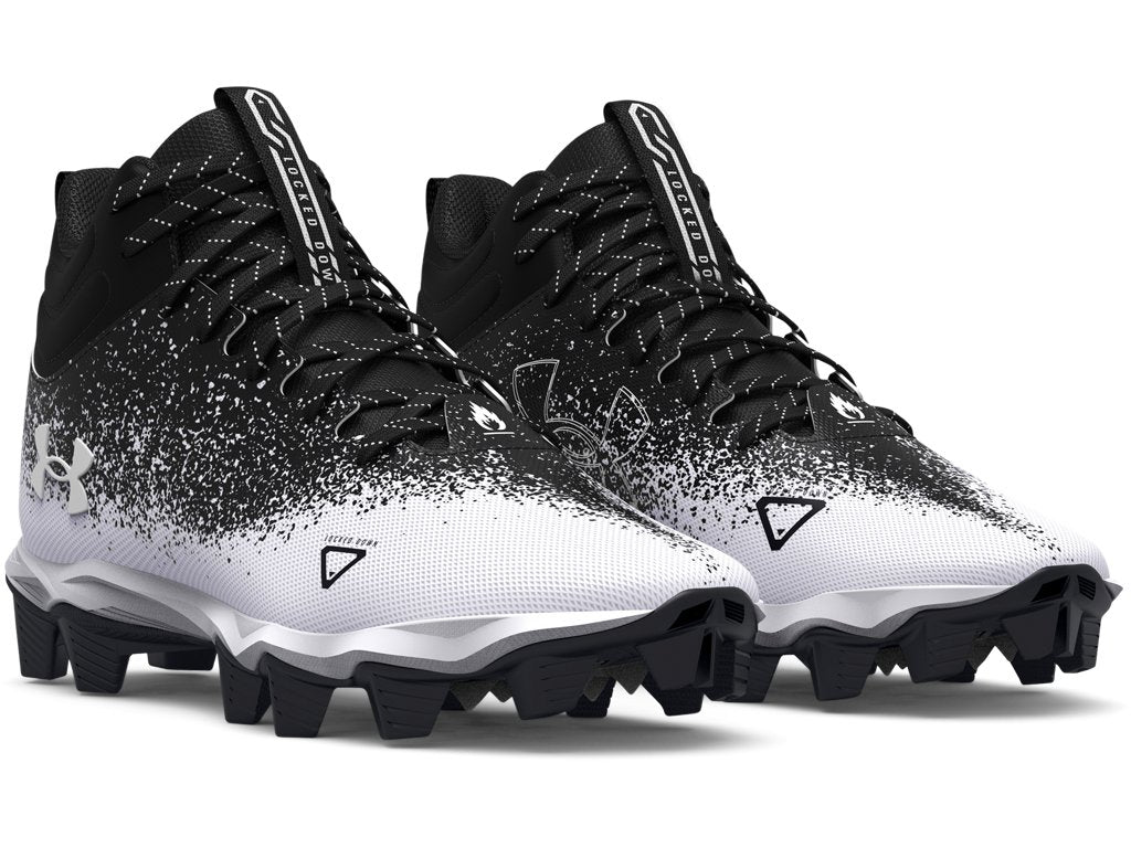 Under Armour Boys Spotlight Franchise RM 2.0 Jr. Football Cleats - Enhanced Durability and Comfort