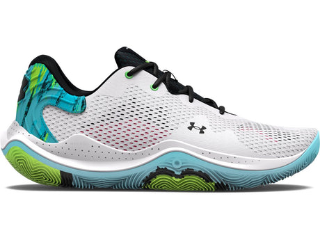 Under Armour Unisex UA Spawn 4 Printed Basketball Shoes - Lightweight with Maximum Breathability