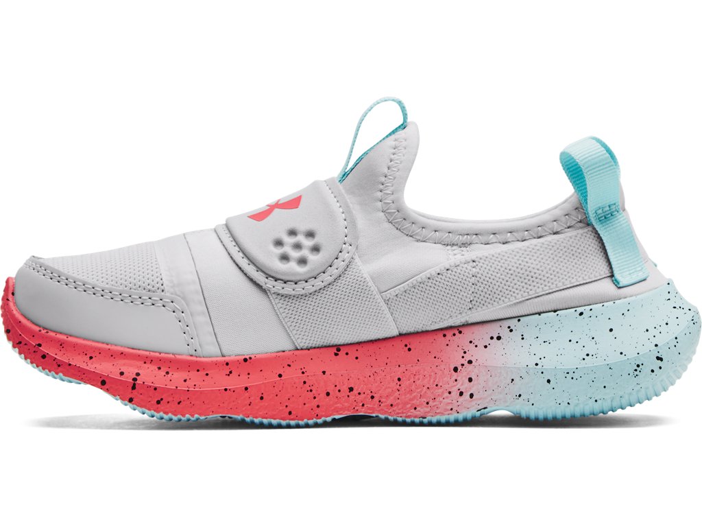 Under Armour Girls Pre-School Runplay Fade Running Shoes - Breathable Upper and Cushioned Comfort
