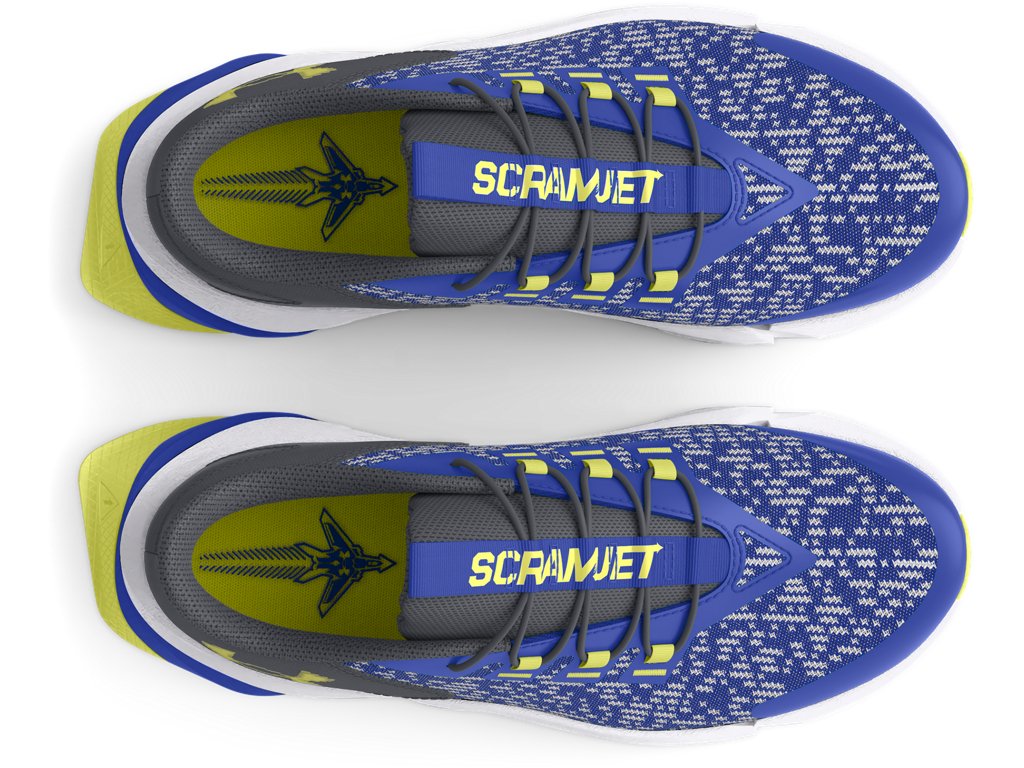 Under Armour Boys Pre-School UA Scramjet 5 AL Running Shoes - Lightweight and Breathable Mesh Upper