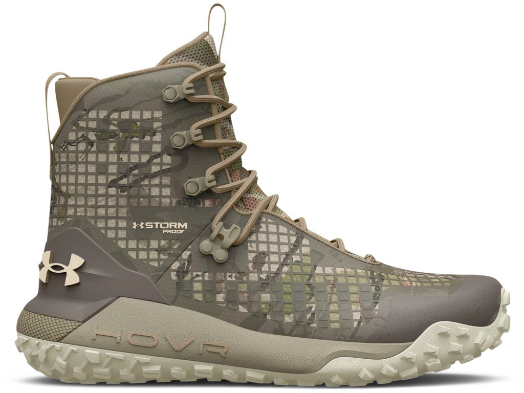 Under Armour Mens UA HOVR Dawn Waterproof 2.0 Boots - High Traction and Energy Returning Cushioning