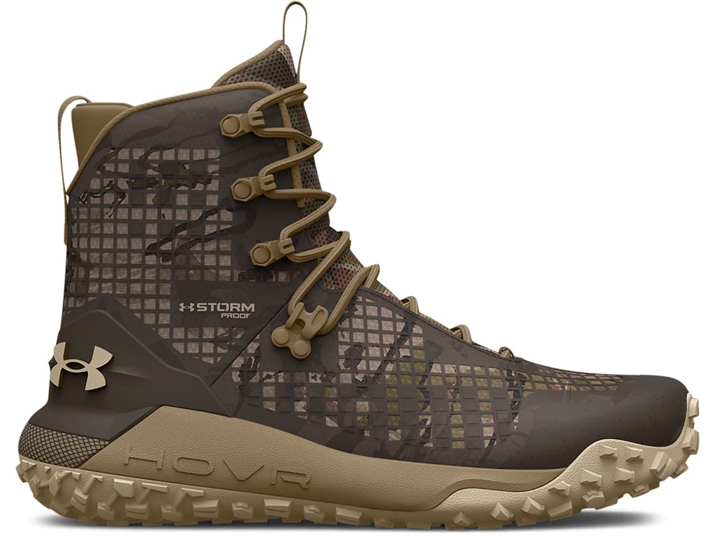 Under Armour Mens HOVR Dawn Waterproof 2.0 400G Boots - High-traction Rubber Lug Outsole