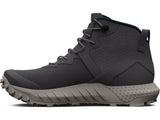 Under Armour Men's Micro G Valsetz Trek Mid Leather Waterproof Tactical Boots - High Traction Grip