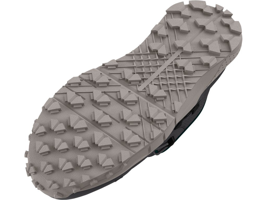 Under Armour Men's Micro G Valsetz Trek Mid Leather Waterproof Tactical Boots - High Traction Grip