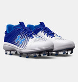 Under Armour Mens UA Yard Low MT TPU Baseball Cleats - Charged Cushioning Technology