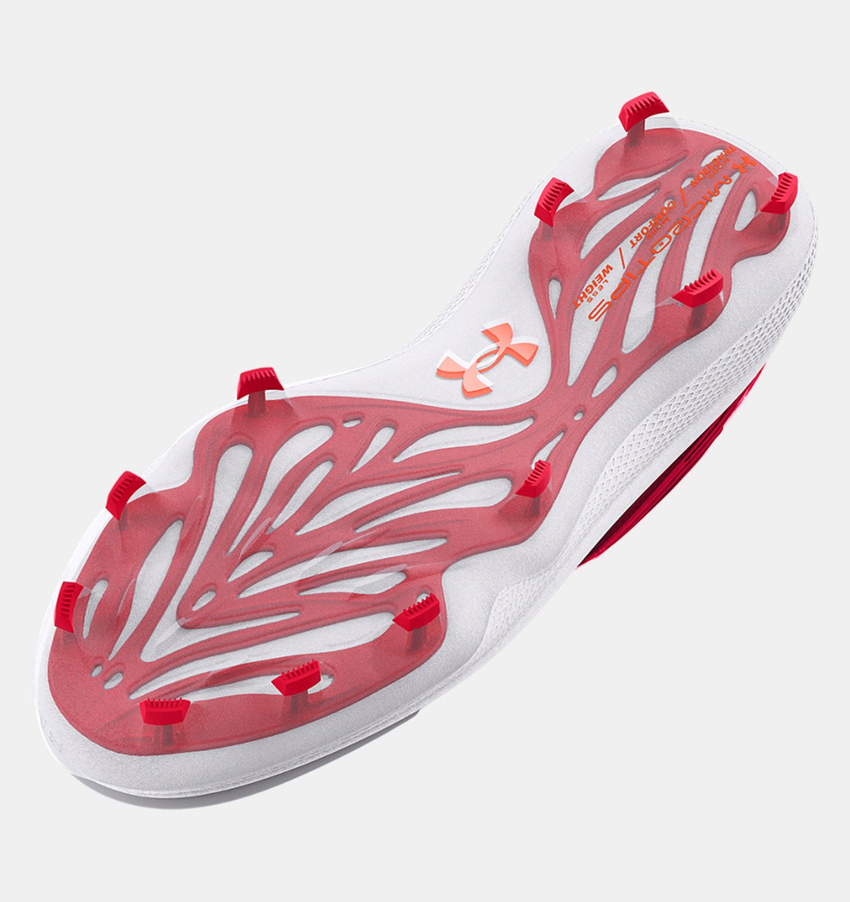 Under Armour Mens UA Yard Low MT TPU Baseball Cleats - Charged Cushioning Technology