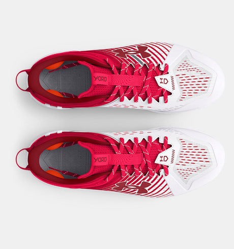 Under Armour Mens UA Yard Low MT TPU Baseball Cleats - Charged Cushioning Technology
