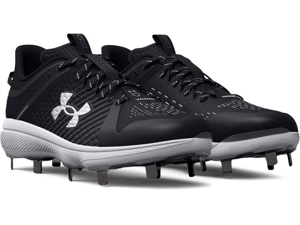Under Armour Mens UA Yard Low MT Baseball Cleats Footwear - Charged Cushioning and UA Microtips Technology