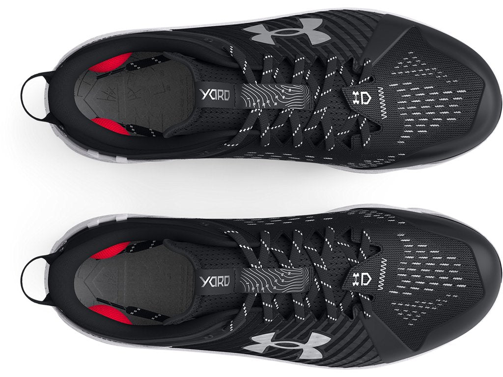 Under Armour Mens UA Yard Low MT Baseball Cleats Footwear - Charged Cushioning and UA Microtips Technology
