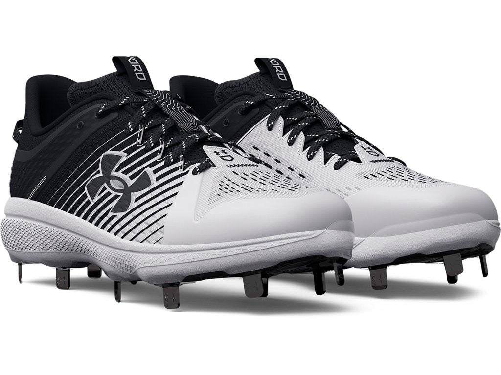 Under Armour Mens UA Yard Low MT Baseball Cleats Footwear - Charged Cushioning and UA Microtips Technology