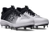 Under Armour Mens UA Yard Low MT Baseball Cleats Footwear - Charged Cushioning and UA Microtips Technology