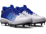 Under Armour Mens UA Yard Low MT Baseball Cleats Footwear - Charged Cushioning and UA Microtips Technology