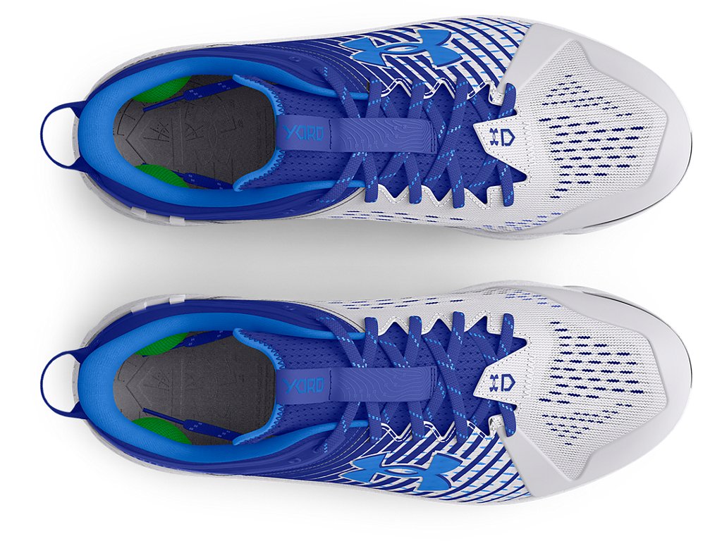 Under Armour Mens UA Yard Low MT Baseball Cleats Footwear - Charged Cushioning and UA Microtips Technology