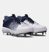 Under Armour Mens UA Yard Low MT Baseball Cleats Footwear - Charged Cushioning and UA Microtips Technology