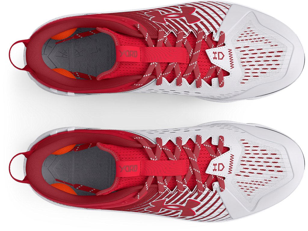 Under Armour Mens UA Yard Low MT Baseball Cleats Footwear - Charged Cushioning and UA Microtips Technology
