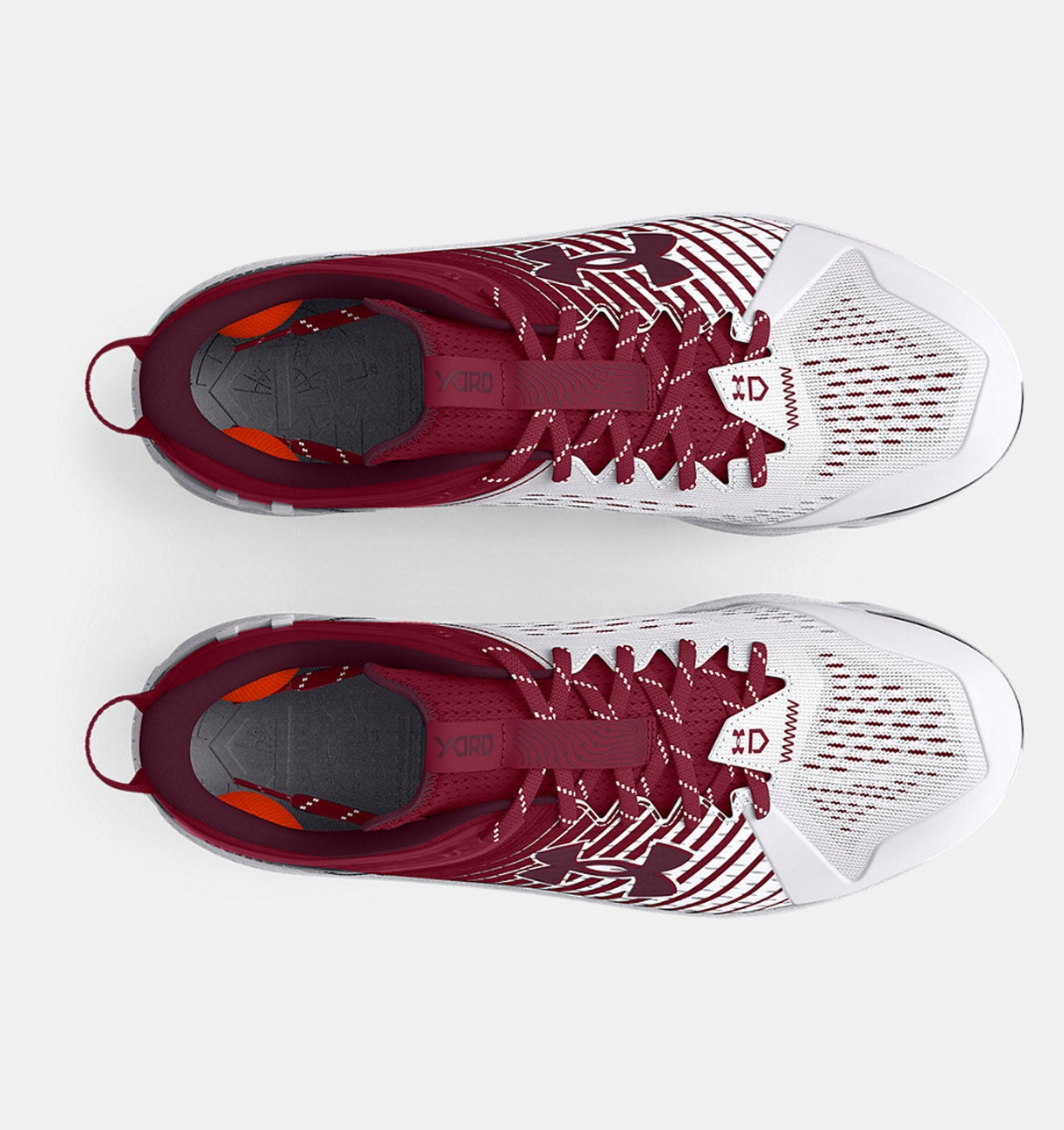 Under Armour Mens UA Yard Low MT Baseball Cleats Footwear - Charged Cushioning and UA Microtips Technology