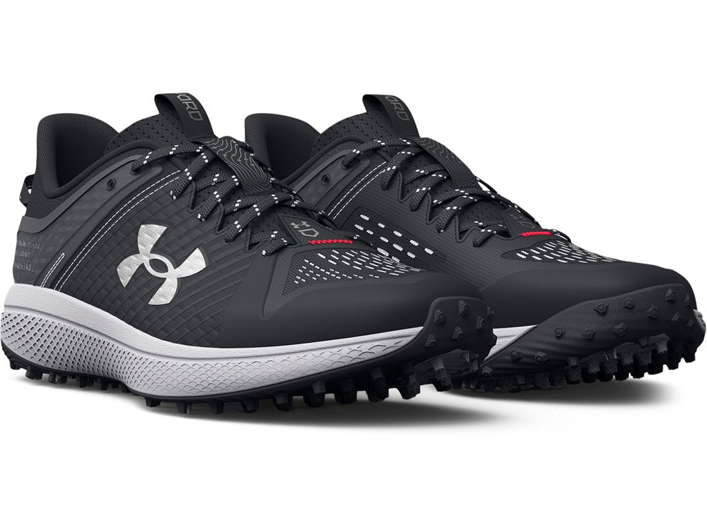 Under Armour Mens UA Yard Turf Baseball Shoes - Enhanced Grip and Durability