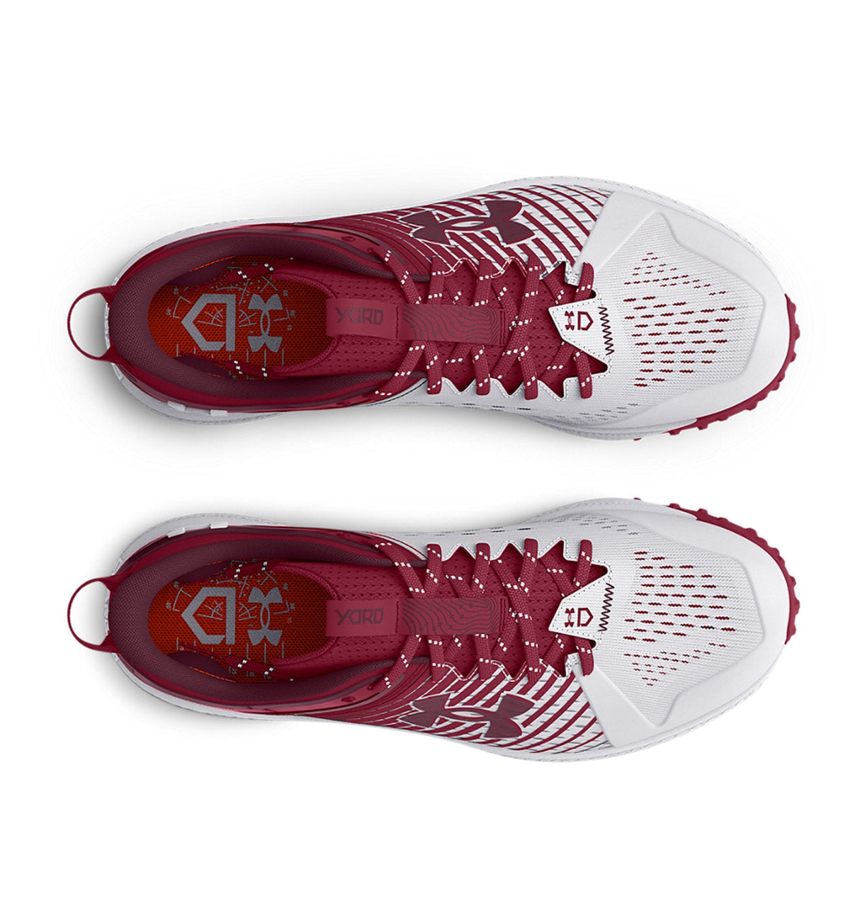 Under Armour Mens UA Yard Turf Baseball Shoes - Enhanced Grip and Durability