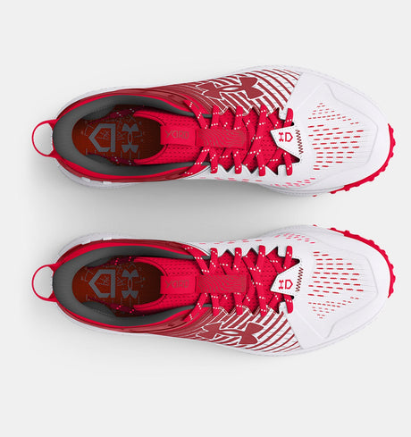 Under Armour Mens UA Yard Turf Baseball Shoes - Enhanced Grip and Durability