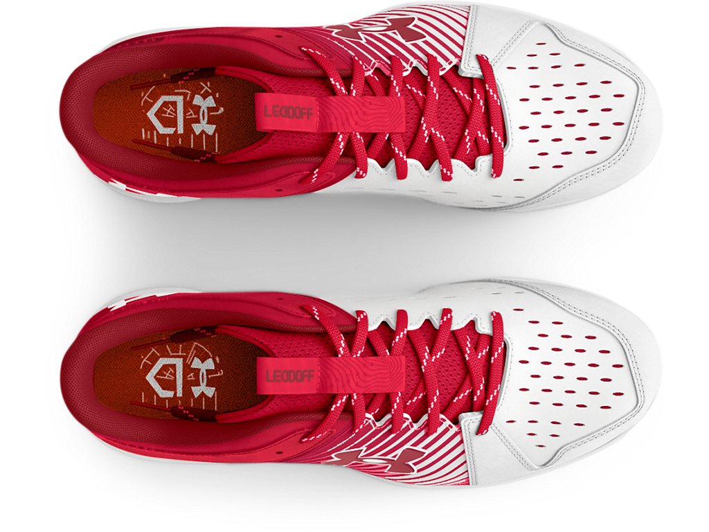 Under Armour Boys Leadoff Low RM Jr. Baseball Cleats - Optimal Traction and Durability