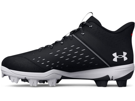 Under Armour Boys Leadoff Mid RM Jr. Baseball Cleats - Optimal Traction and Durability