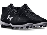 Under Armour Boys Leadoff Mid RM Jr. Baseball Cleats - Optimal Traction and Durability