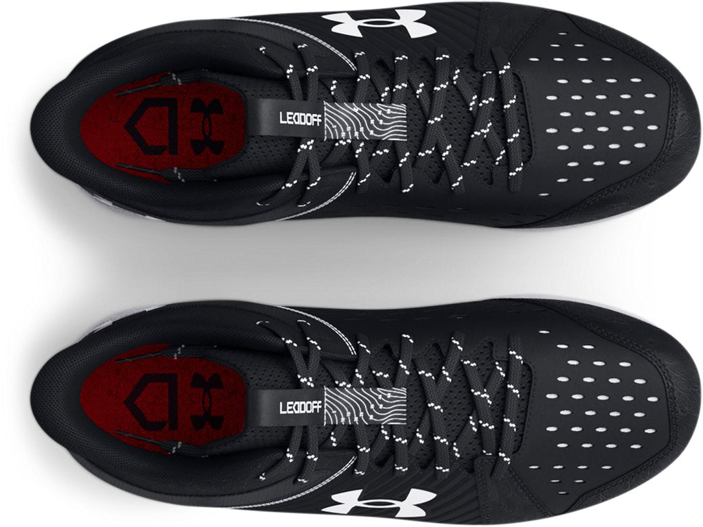 Under Armour Boys Leadoff Mid RM Jr. Baseball Cleats - Optimal Traction and Durability