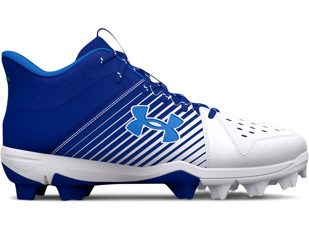 Under Armour Boys Leadoff Mid RM Jr. Baseball Cleats - Optimal Traction and Durability